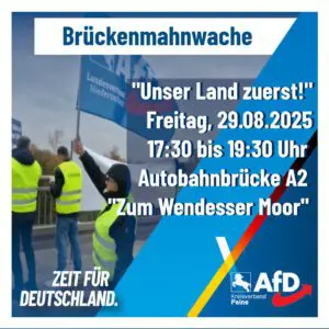 Brückenmahnwache